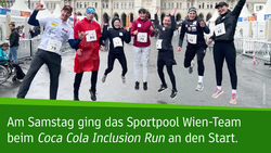 Infoscreen-Beitrag vom Coca Cola Inclusion Run